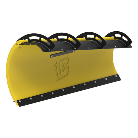 Plastic high throw blade: tapered plow blade: 1520 mm / 60in