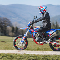 Beta RR 125 R Motard 4T, sinine/punane