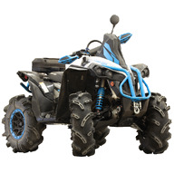 Plastikust põhjakaitsme täiskomplekt: CanAm Renegade X MR: (-2016)